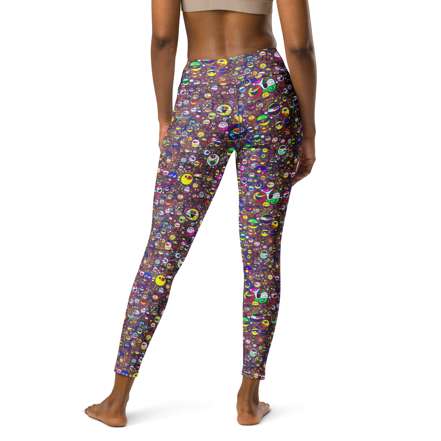 Yoga Leggings - Eyes of Enchantment