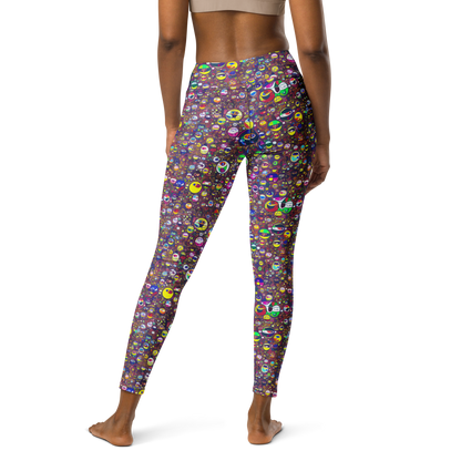 Yoga Leggings - Eyes of Enchantment