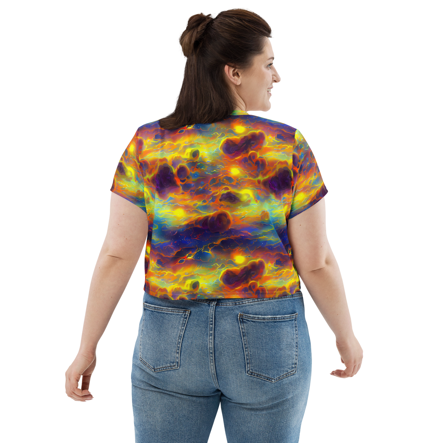 Women's Crop Tee - Averin's Nebula