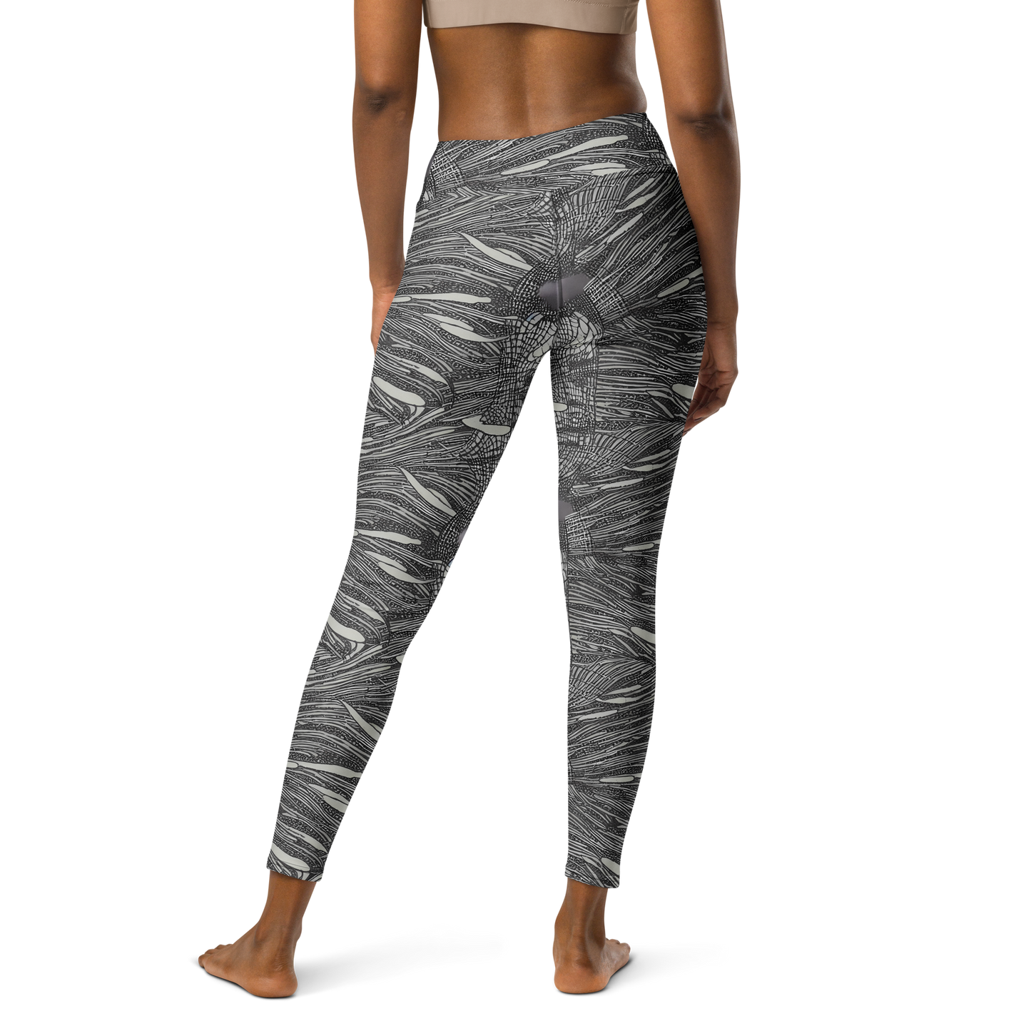 Yoga Leggings - Sable Currents