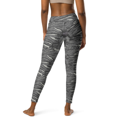 Yoga Leggings - Sable Currents