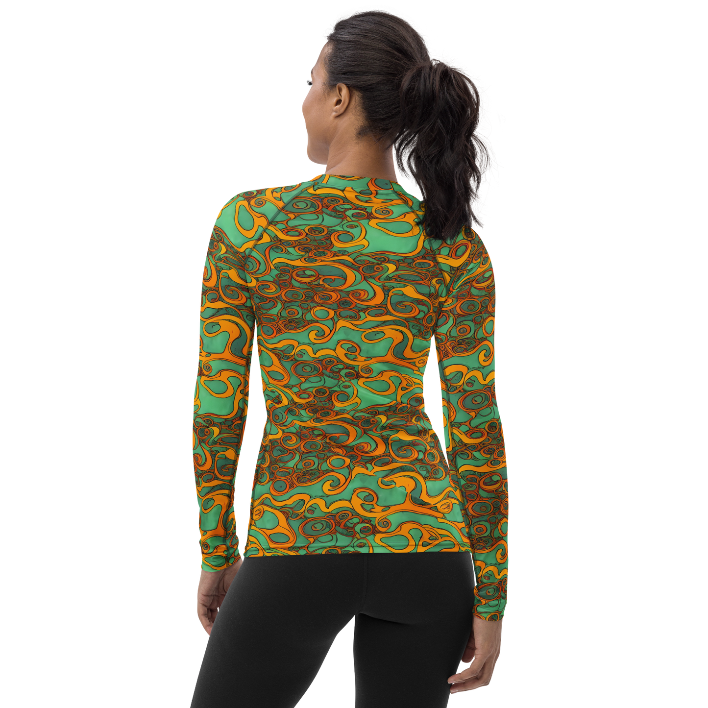 Women's Rash Guard - Nebula Nodes