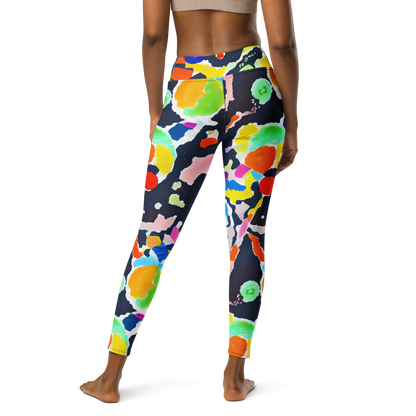 Yoga Leggings - Kaleido Burst