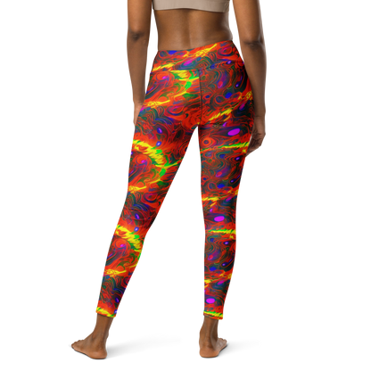 Yoga Leggings - Blampied Blaze