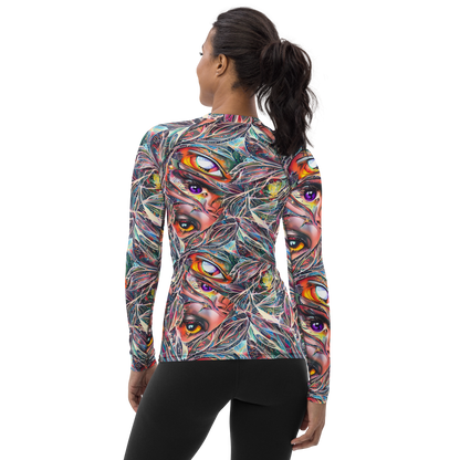 Women's Rash Guard - Prismatic Reverie