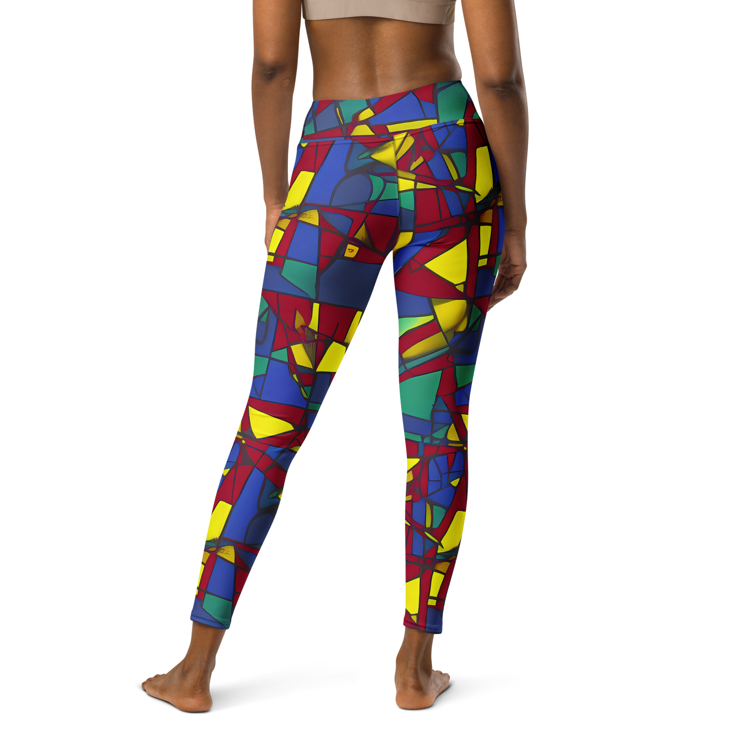 Yoga Leggings - Vibrant Vexation