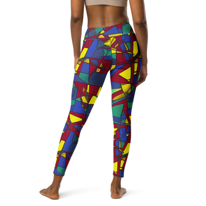 Yoga Leggings - Vibrant Vexation