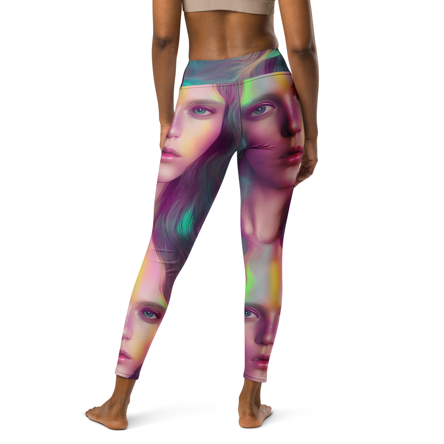 Yoga Leggings - Surreal Tresses