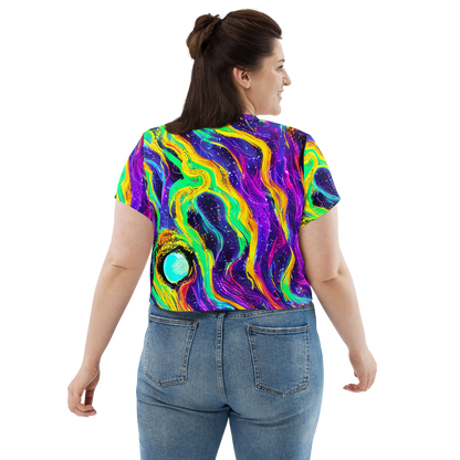 Women's Crop Tee - Jackson Swirl