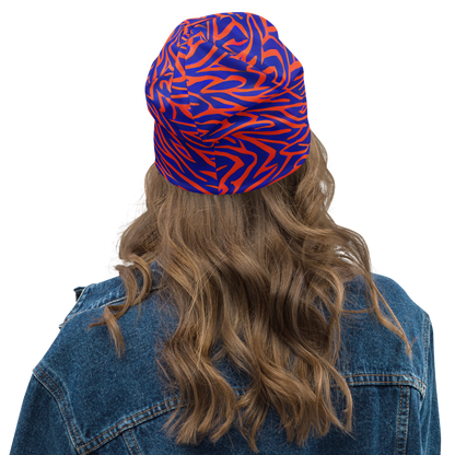 Beanie - Sapphire Swirl