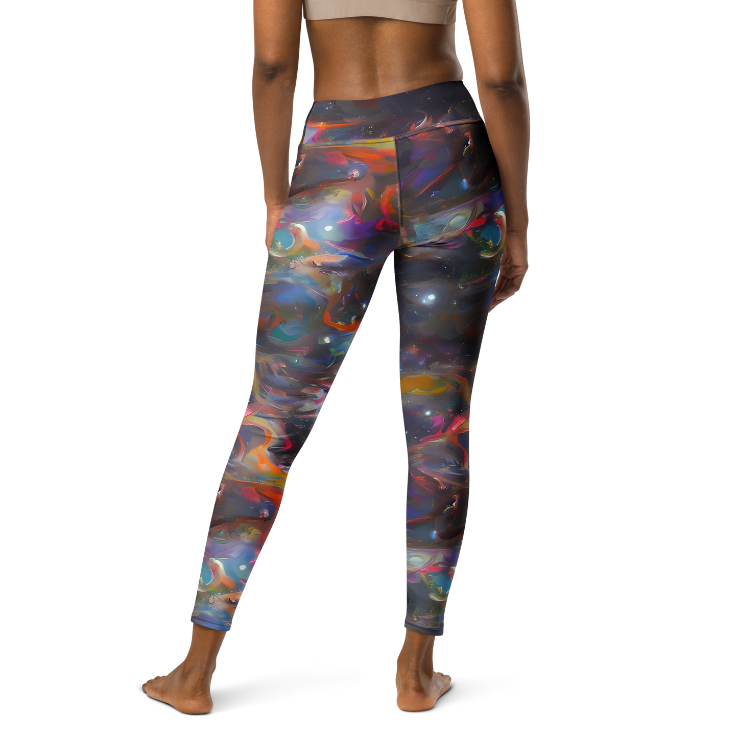 Yoga Leggings - Chromatic Flux