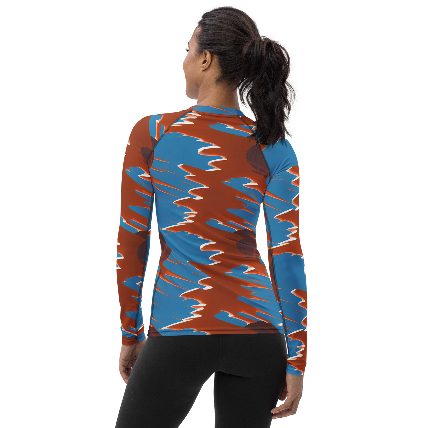 Women's Rash Guard - Desert Vortex