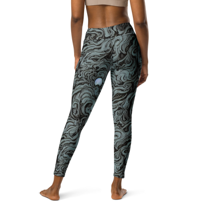 Yoga Leggings - Caruso Swirl