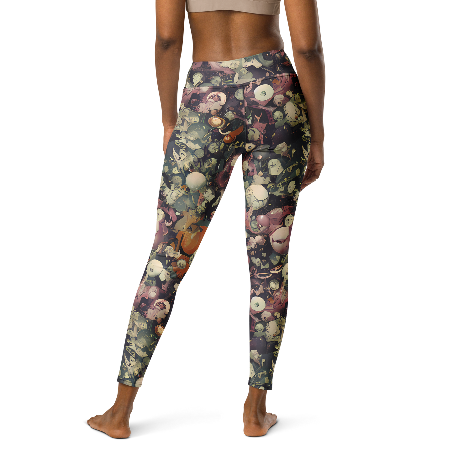 Yoga Leggings - Visions of the Unseen