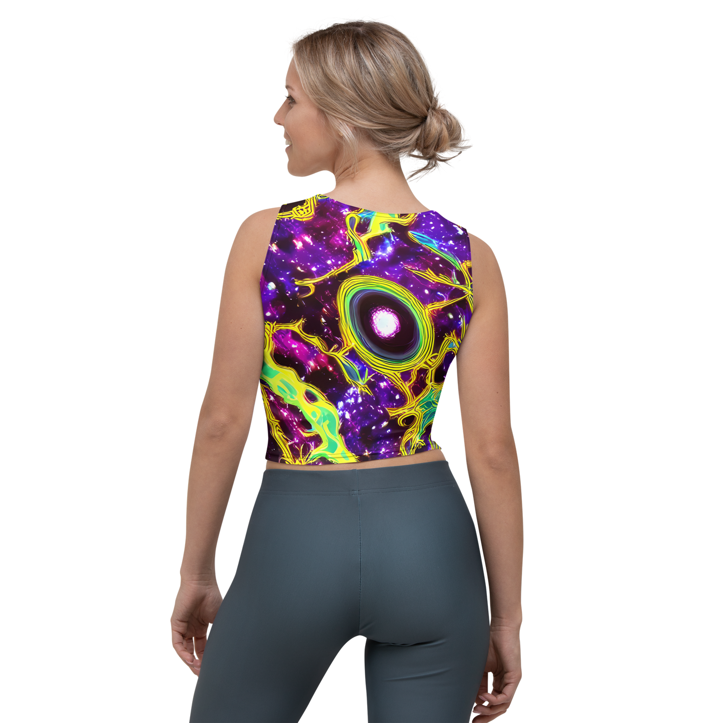 Crop Top - Galactic Web