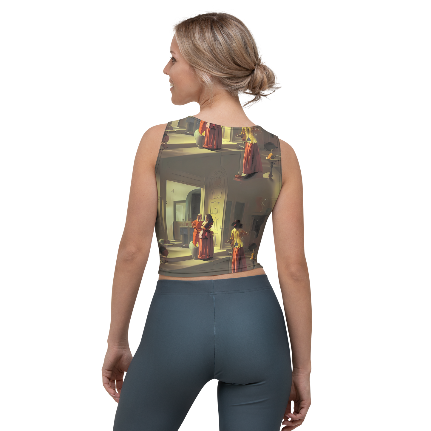 Crop Top - Surreal Shadows