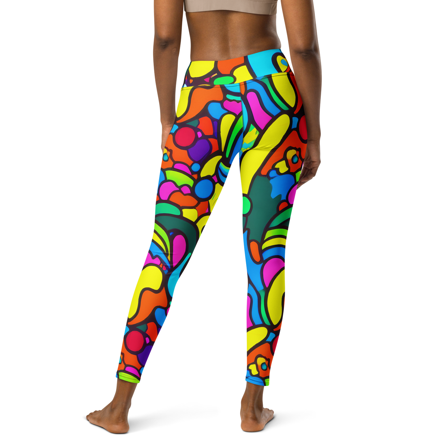 Yoga Leggings - Chromadoodle Junction