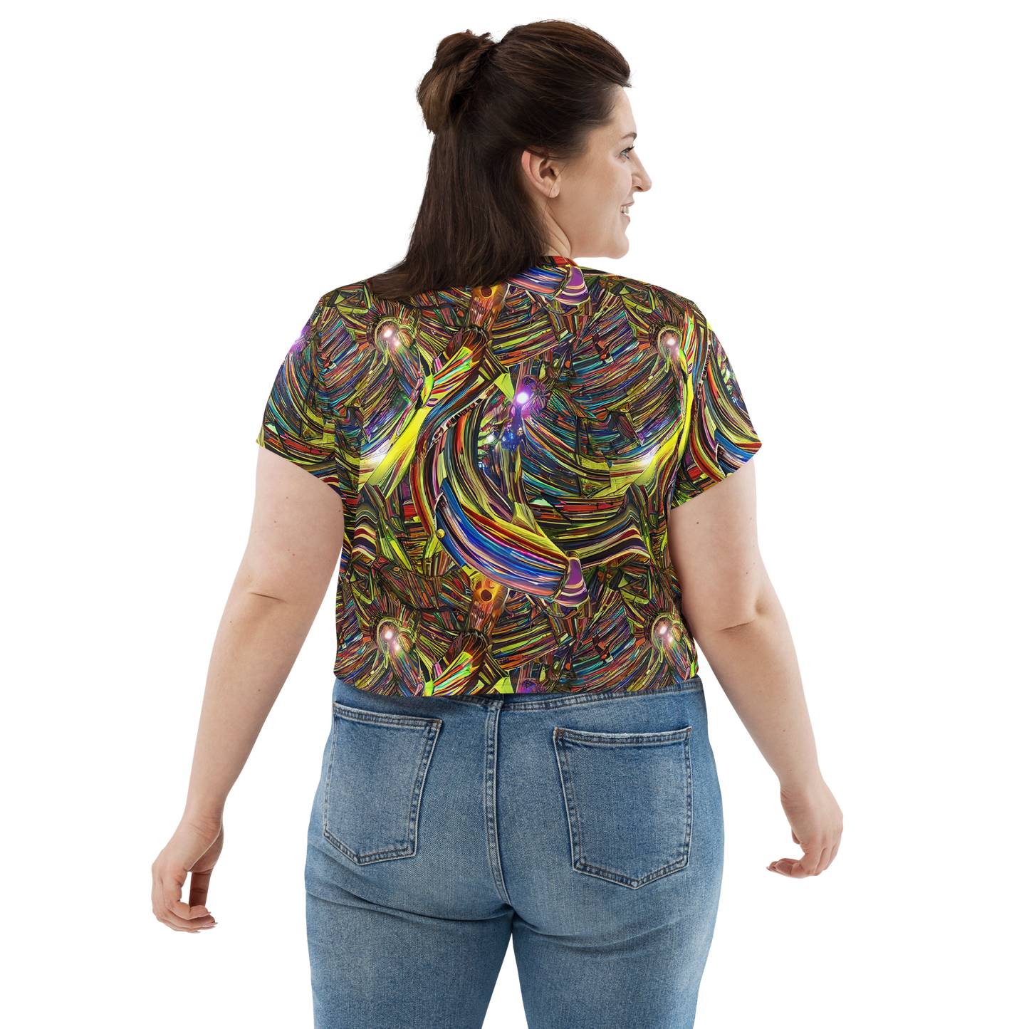 Women's Crop Tee - Quantum Palette