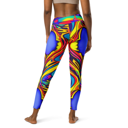 Yoga Leggings - Electric Ecstasy