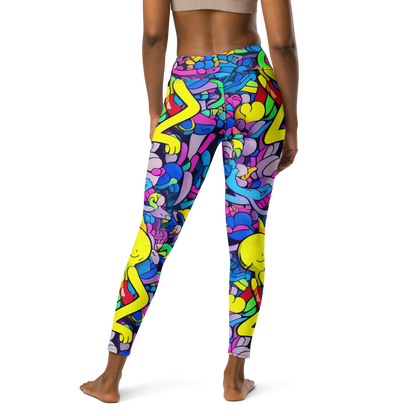 Yoga Leggings - Radiant Revelation