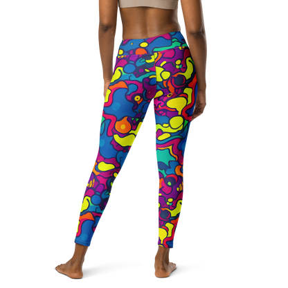 Yoga Leggings - Colorful Chaos