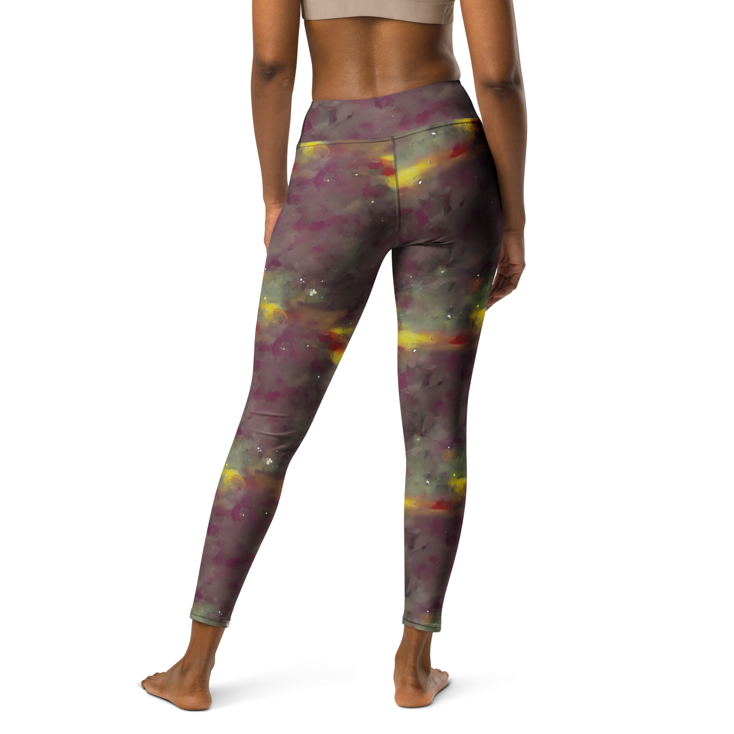 Yoga Leggings - Whispers of Autumn