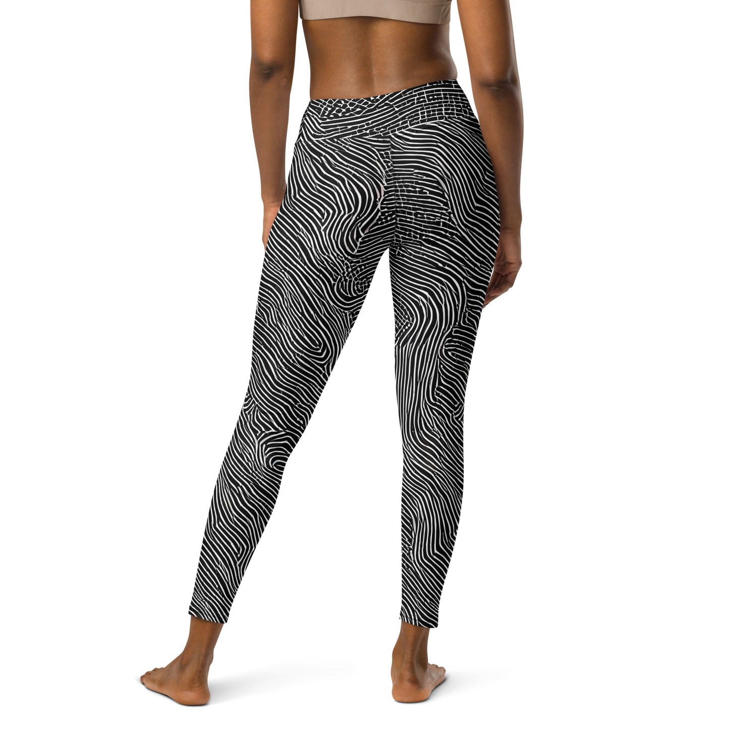 Yoga Leggings - Zenith Stripes