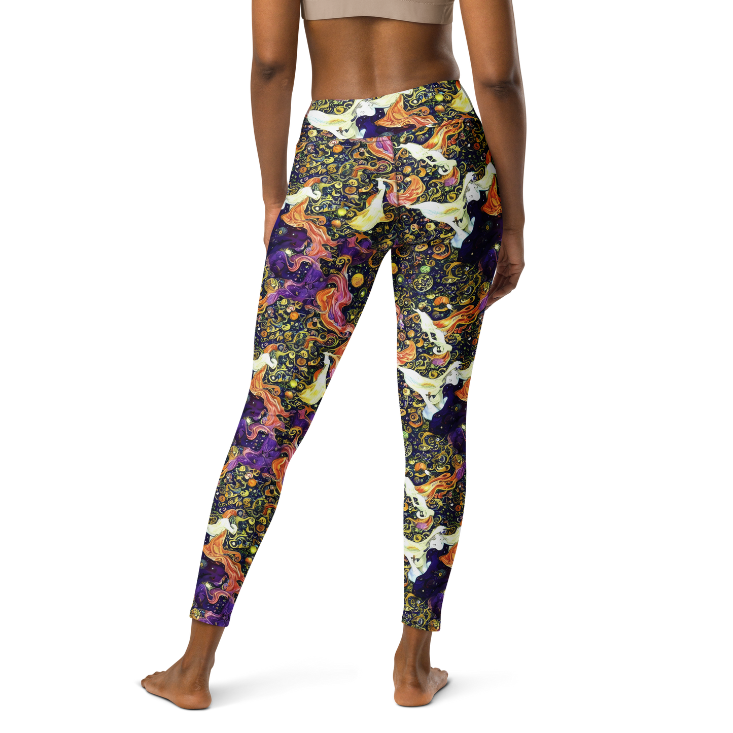 Yoga Leggings - Ethereal Waltz