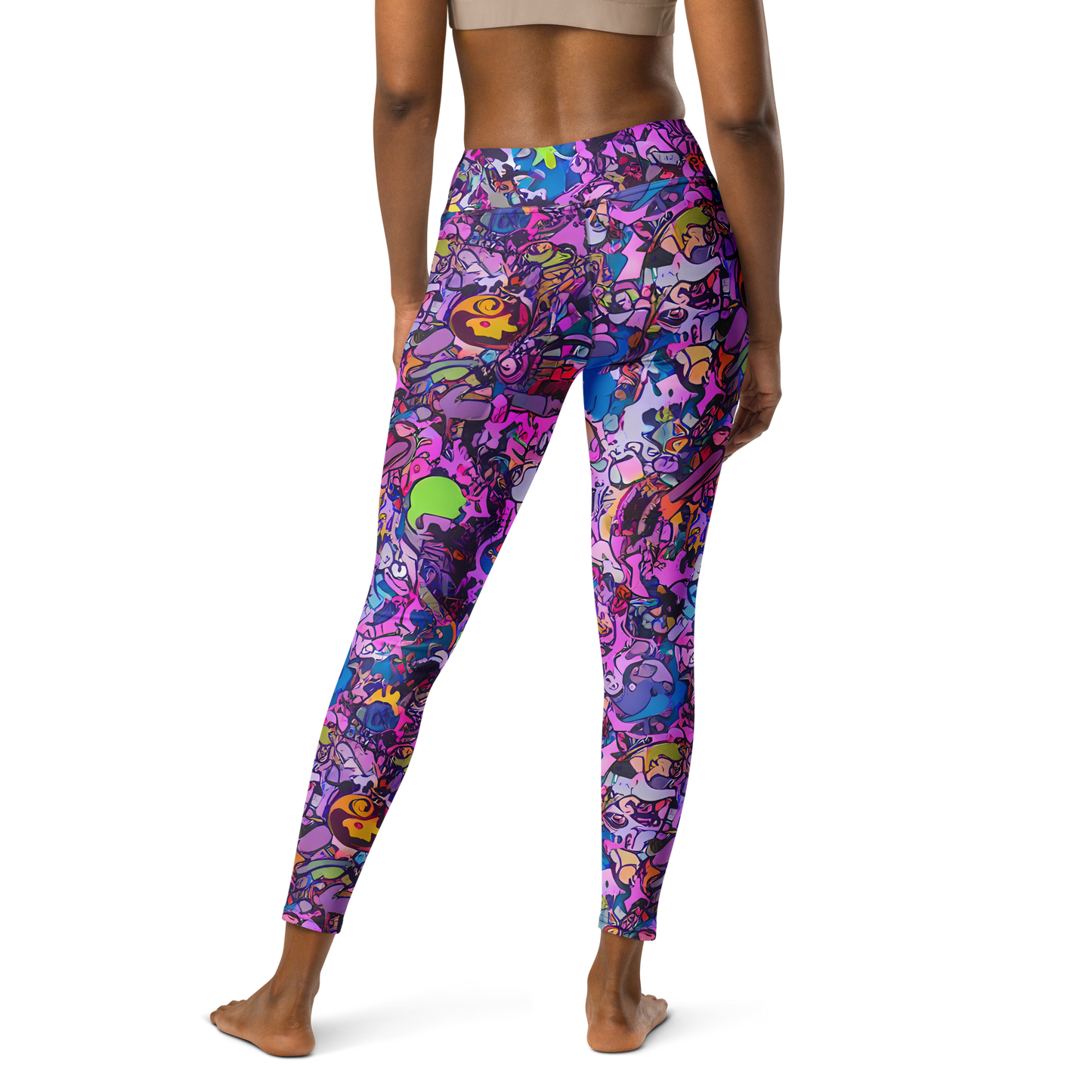 Yoga Leggings - Chromatic Frenzy