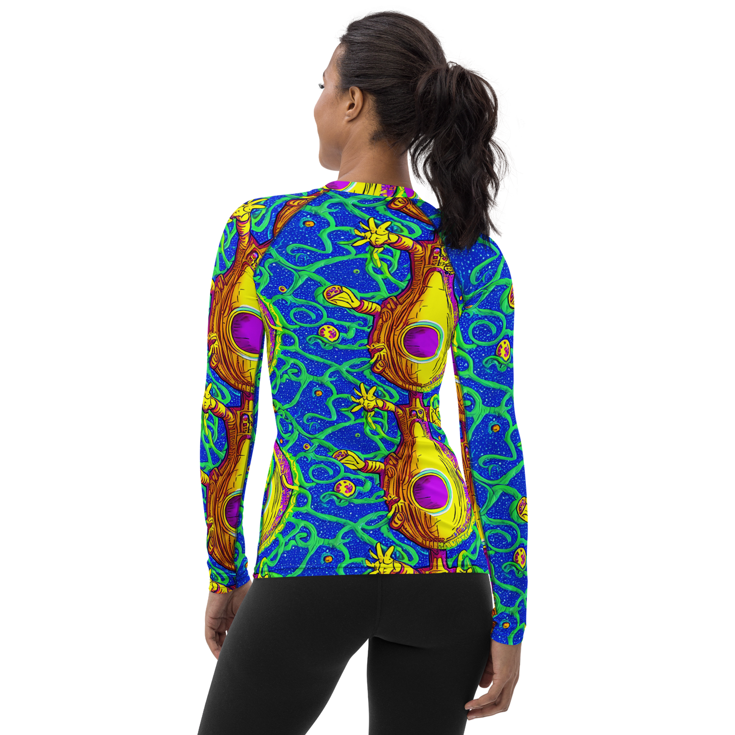 Women's Rash Guard - Sprawling Spectacle