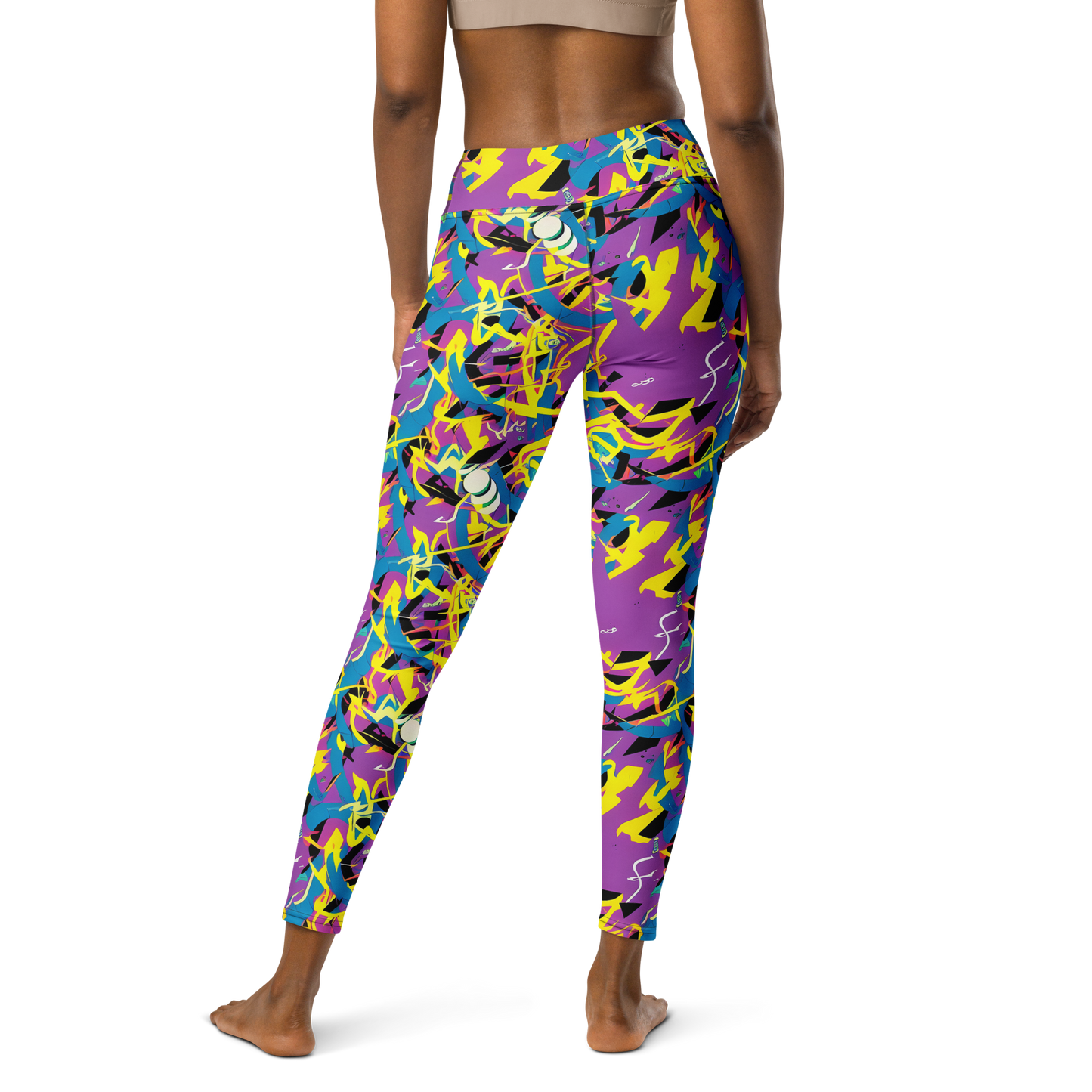 Yoga Leggings - Galactic Sprawl