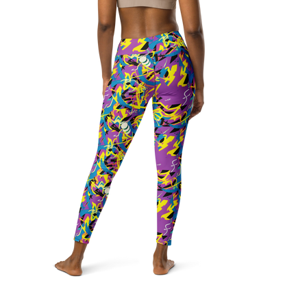 Yoga Leggings - Galactic Sprawl