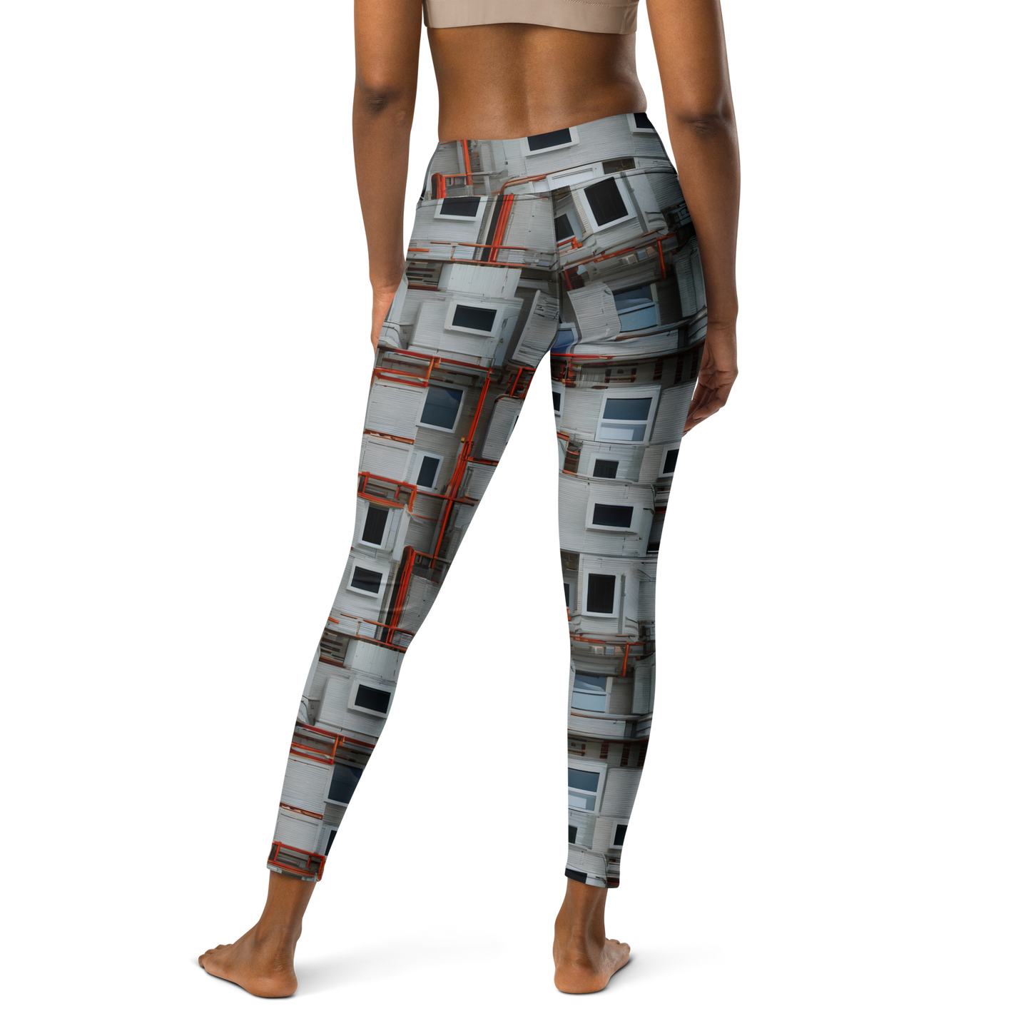 Yoga Leggings - Industrial Reverie