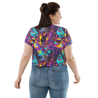 Women's Crop Tee - Hutty Nebula