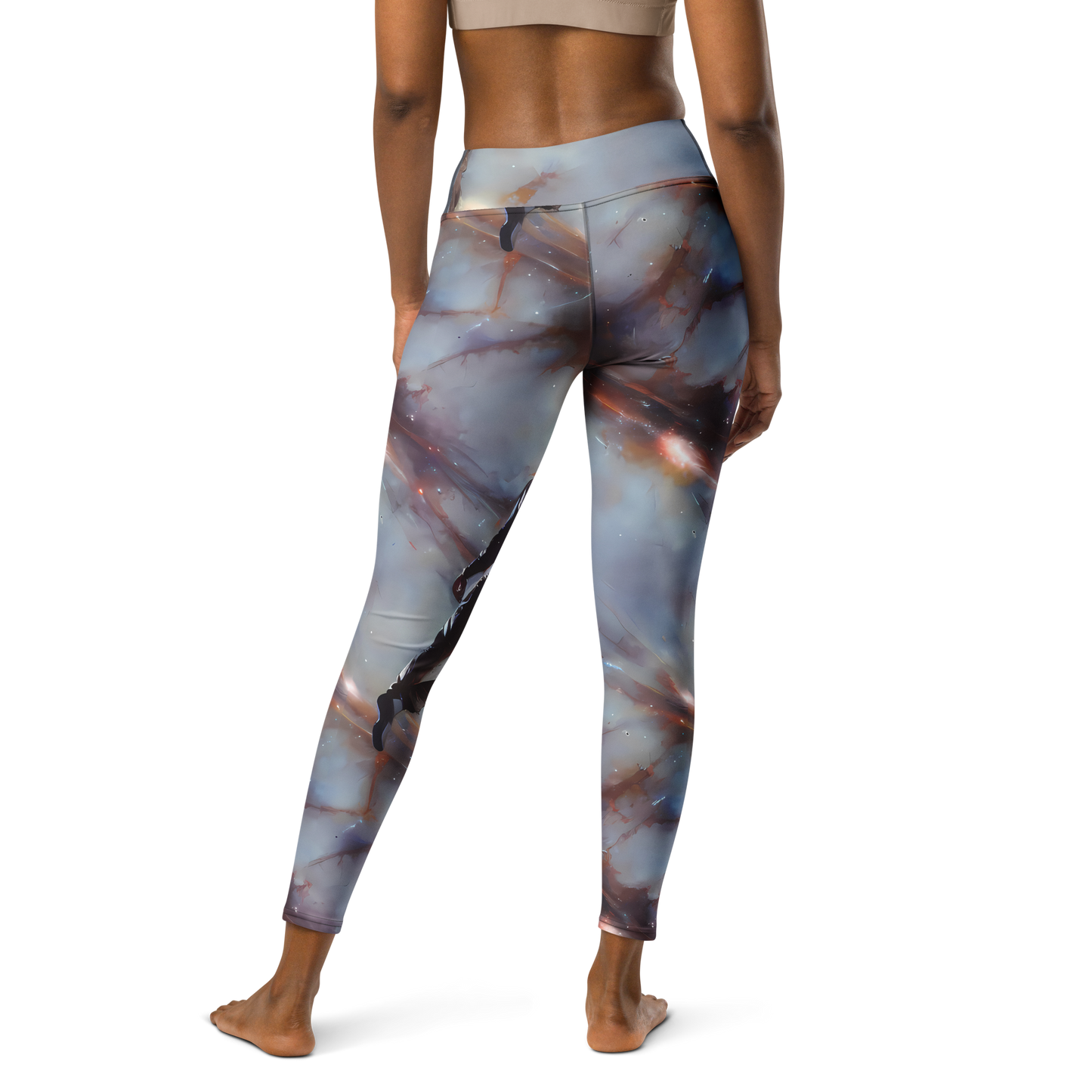 Yoga Leggings - Impressionist Void