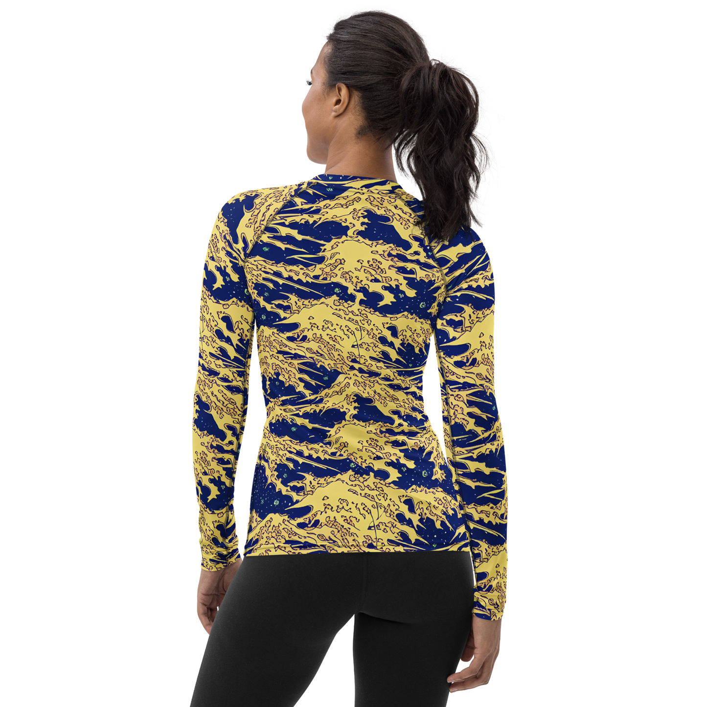 Women's Rash Guard - Celestial Ridge