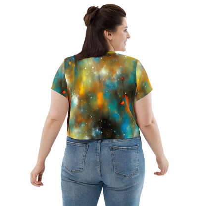 Women's Crop Tee - Abstract Tapestries