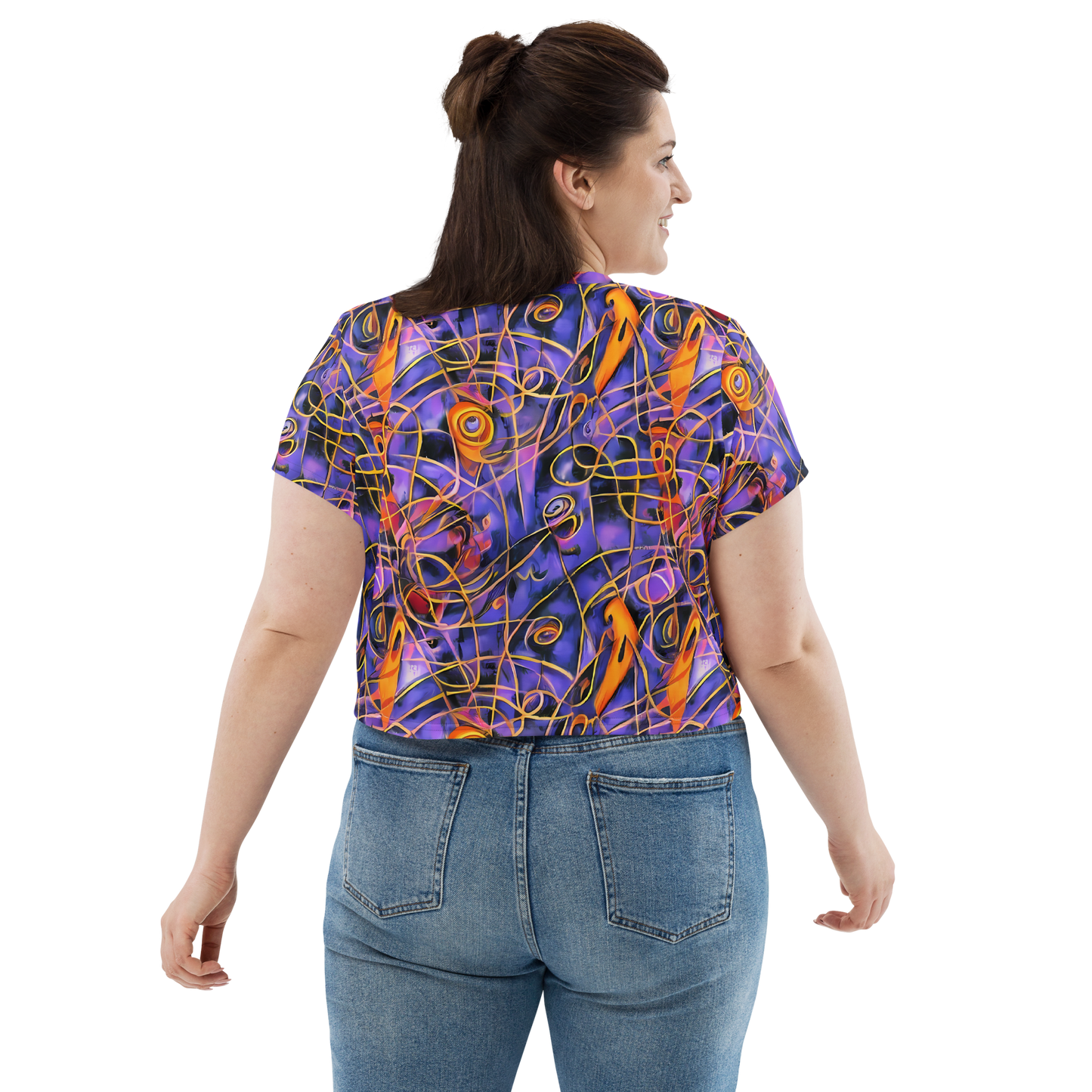 Women's Crop Tee - Bailly's Twist