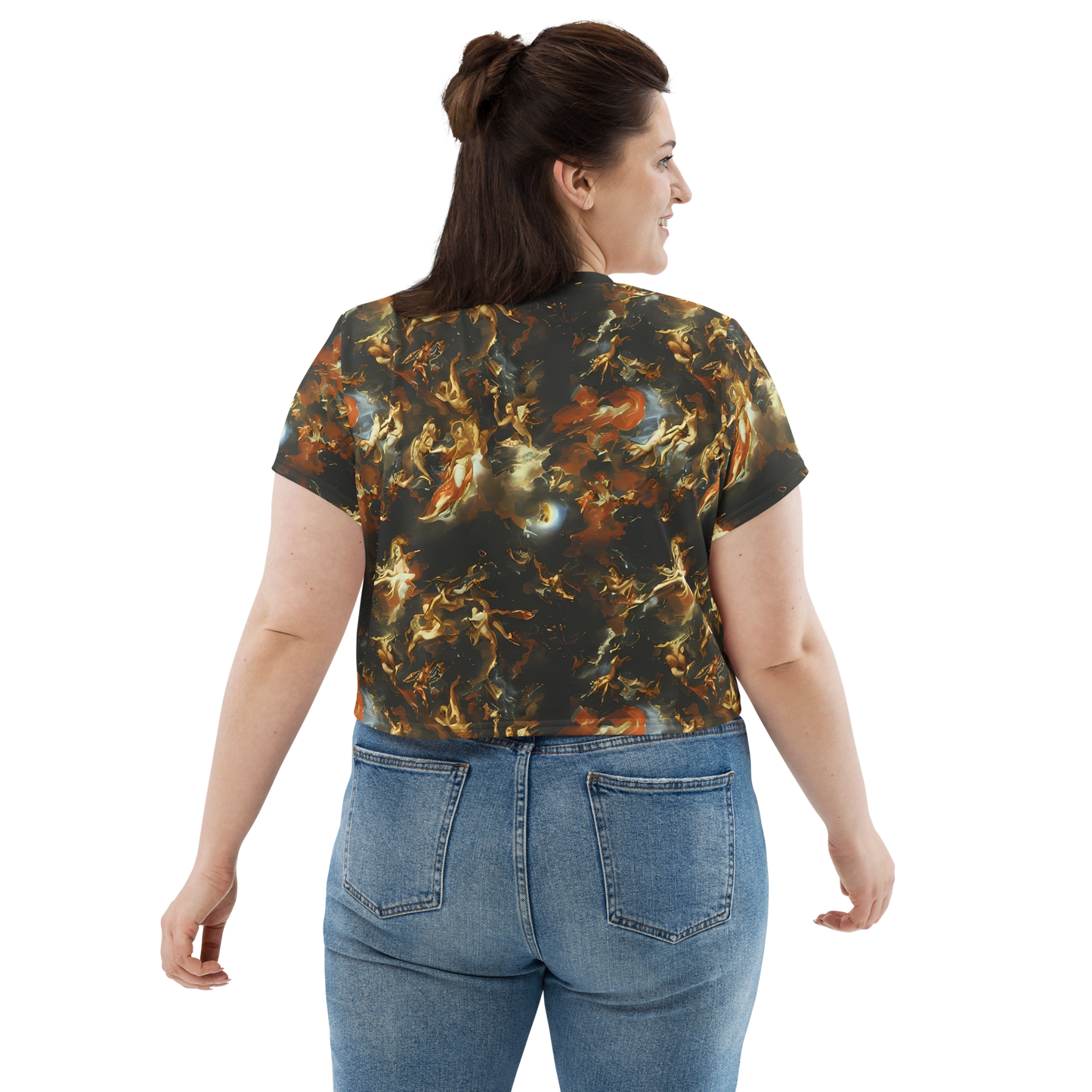 Women's Crop Tee - Van Dyck Vortex