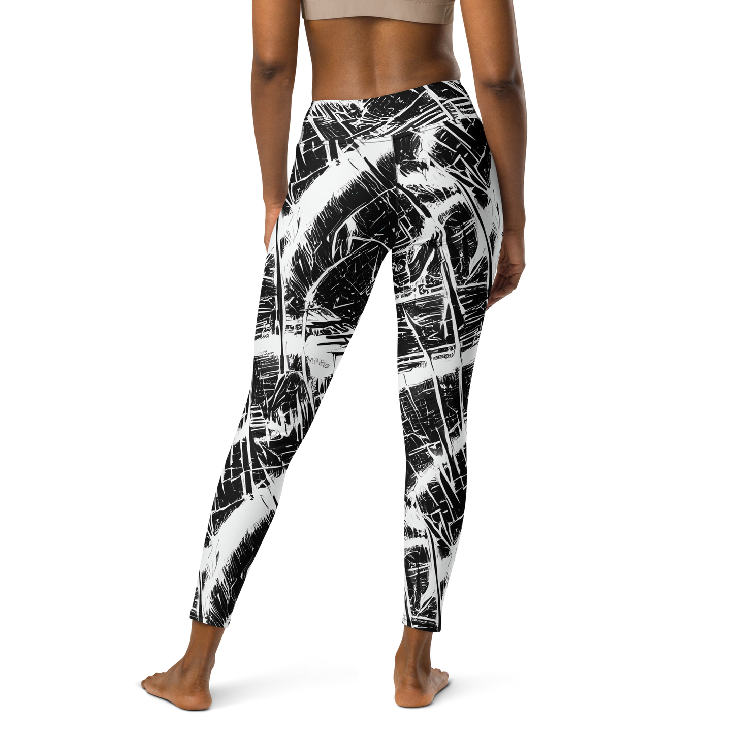 Yoga Leggings - Ferriss Fractals