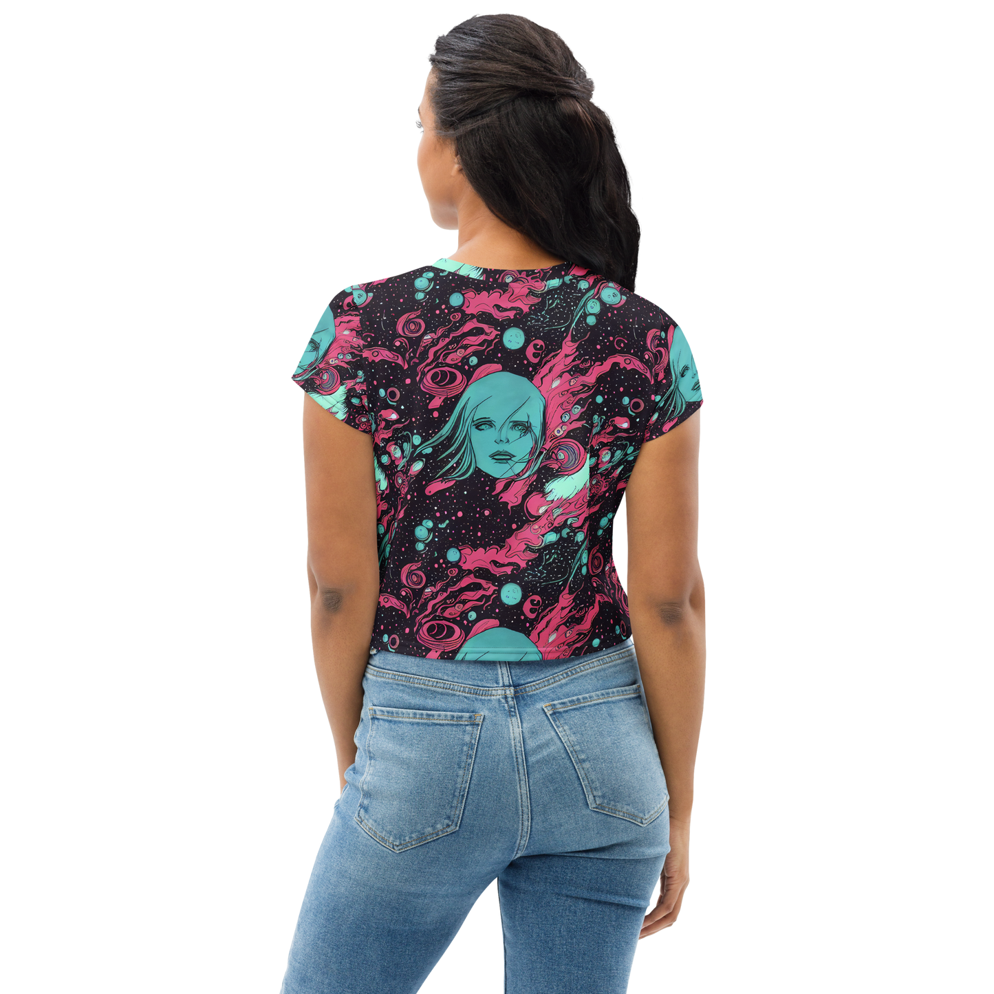 Women's Crop Tee - Spectral Dreamer