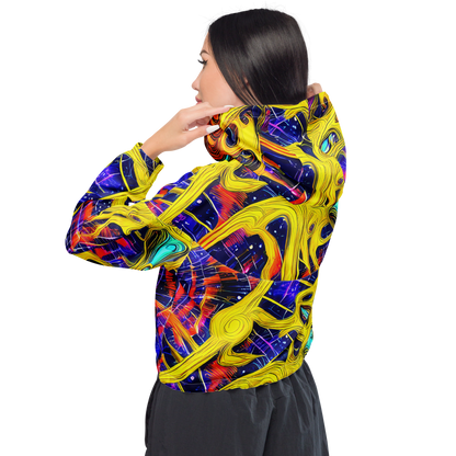 Women's Cropped Windbreaker - Galli's Fusion