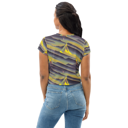 Women's Crop Tee - Surreal Summit