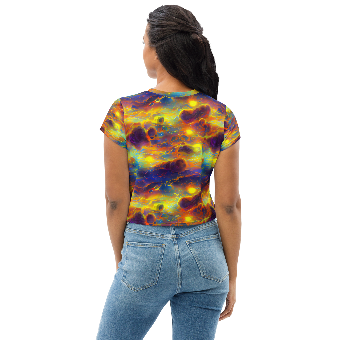 Women's Crop Tee - Averin's Nebula