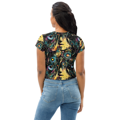 Women's Crop Tee - Celestial Echoes