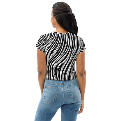 Women's Crop Tee - Weston Waves