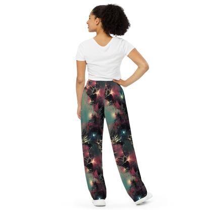 Wide-Leg Pants - Galactic Serpent