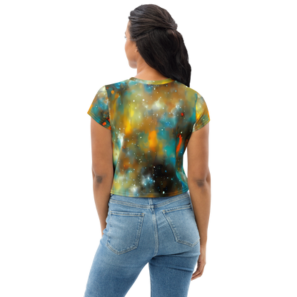Women's Crop Tee - Abstract Tapestries