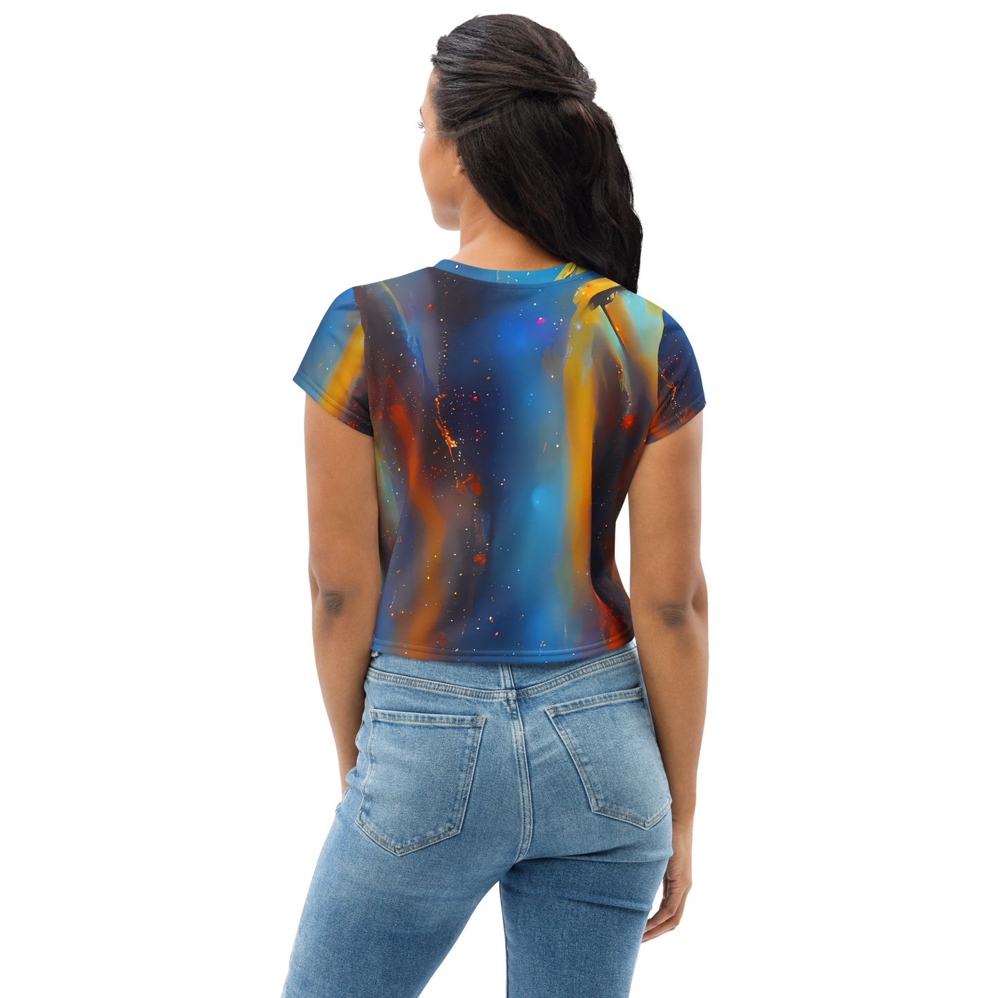 Women's Crop Tee - Pliique Spectrum