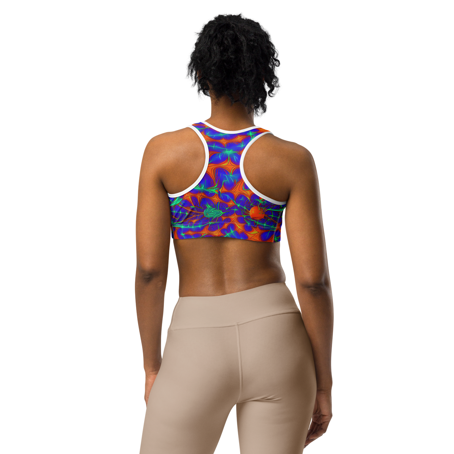 Sports Bra - Nebula Tides